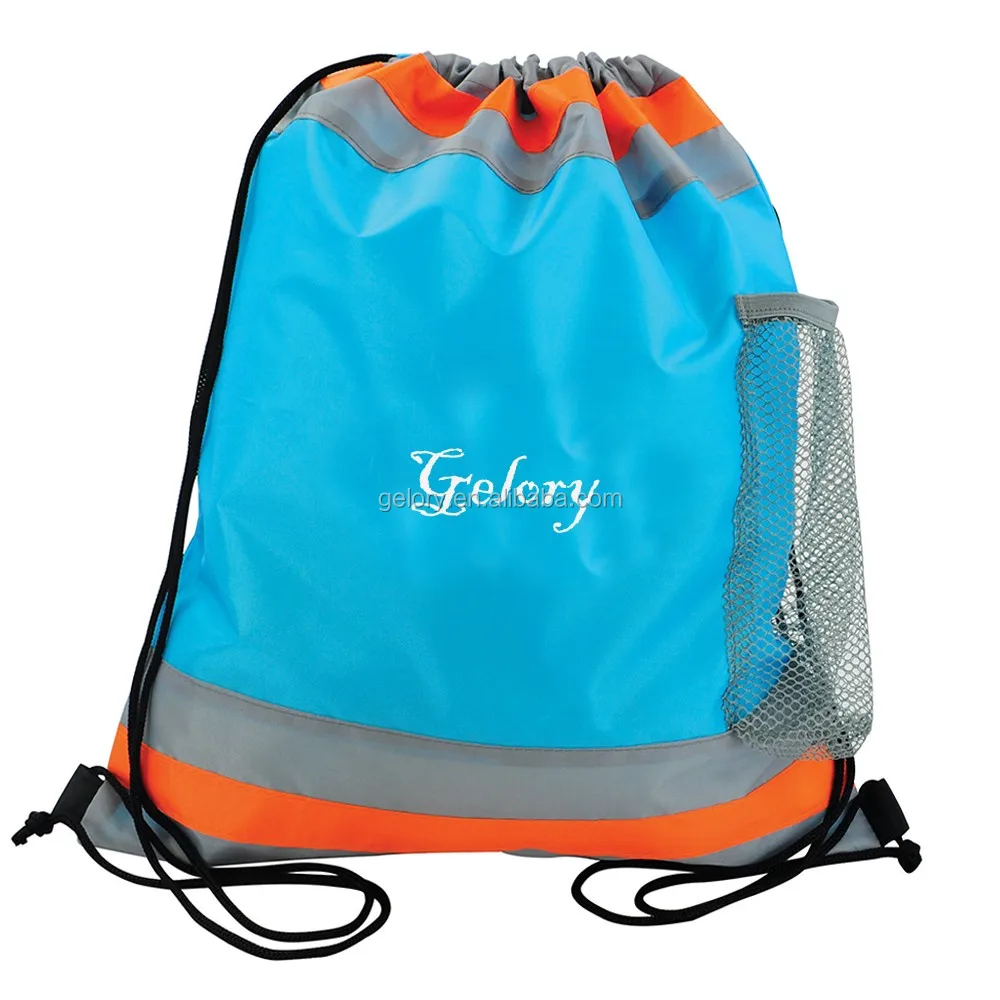 Custom Printing Drawstring Backpack 210d Drawstring Bag With Water