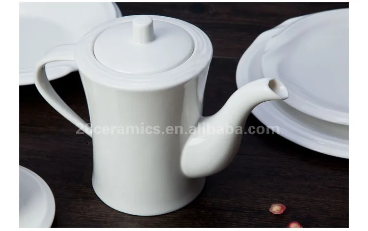 Durable Ceramic Wholesale tea cups saucers set for dining hall