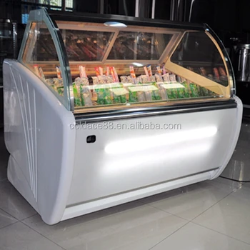 gelato display cooler
