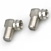male right angle clamp plug to f female connector