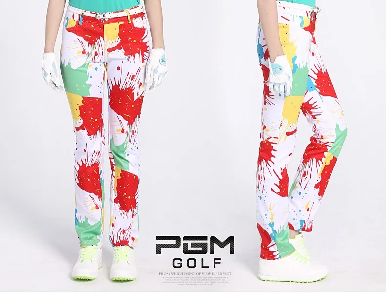 Pgm New Model Colorful Ladies Golf Trousers - Buy Golf Pant,Golf Trousers,Colorful Golf Trousers 
