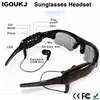 Factory Camera Multifunction Wireless headset Sunglasses DV earphone video for Driving mobile eyewear recorder TF Card MP3