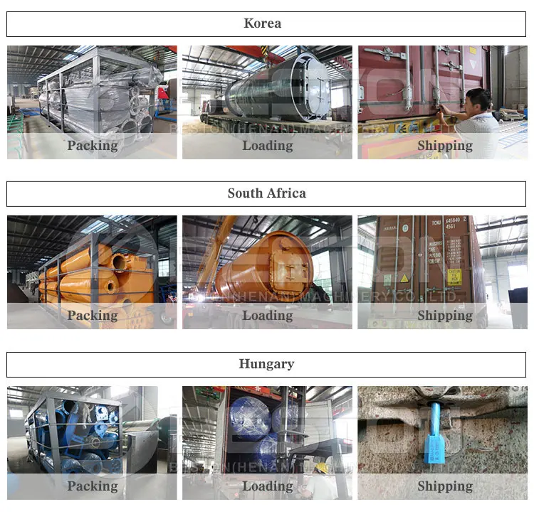 2018 Newest 20 Ton Continuous Waste Plastic Pyrolysis To Diesel Beston