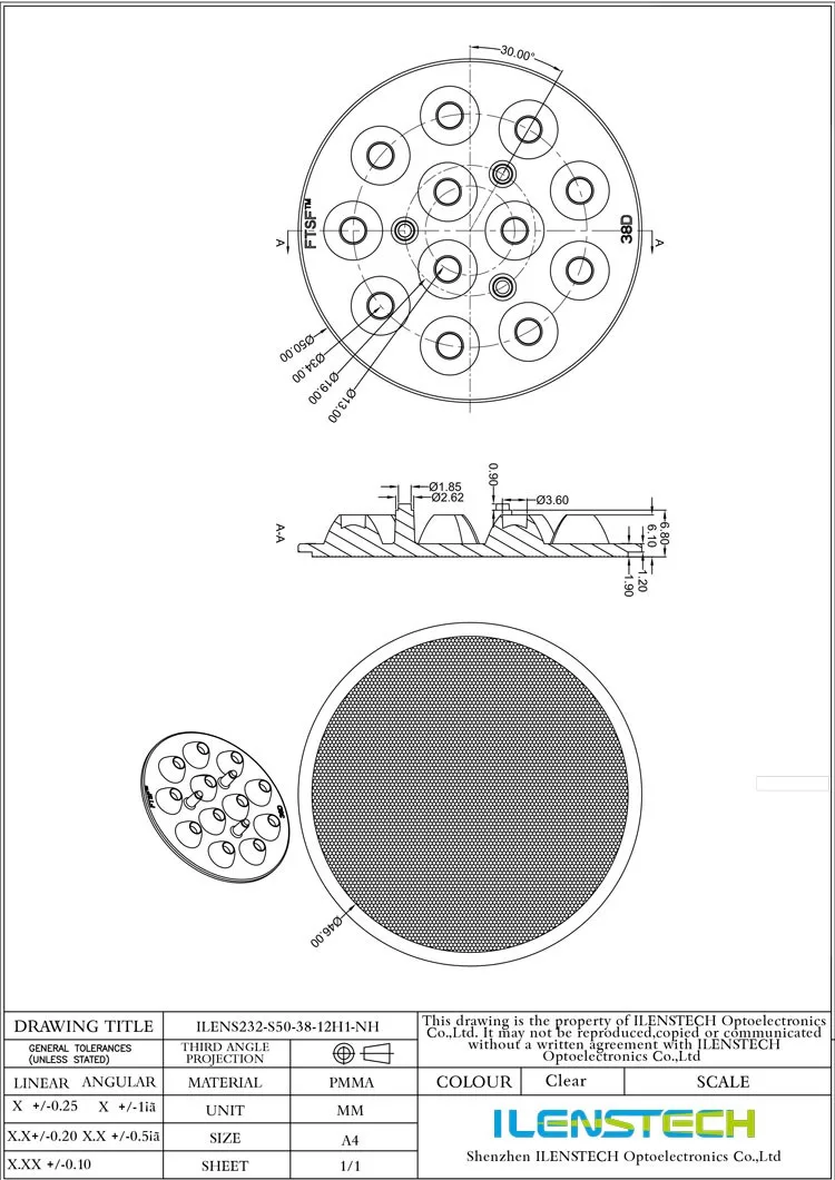 ILENS232-S50-38-12H1-NH-2