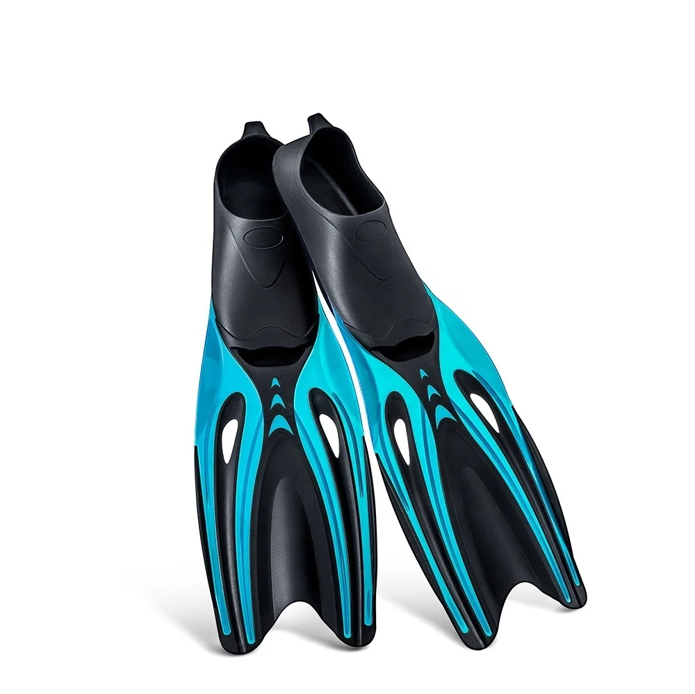 Oem Long Shoes Rubber Swimming Diving Fins Flipper For Adults Snorkel ...