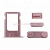 Original Rose Gold 4 in 1 Sim Card Tray With Volume Button Silence Button & Power Button For iPhone SE 5S