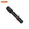 Rechargeable super bright 1000m long range led Flashlights set T6 1000Lumens zoomable 18650 battery fast track flashlight torch