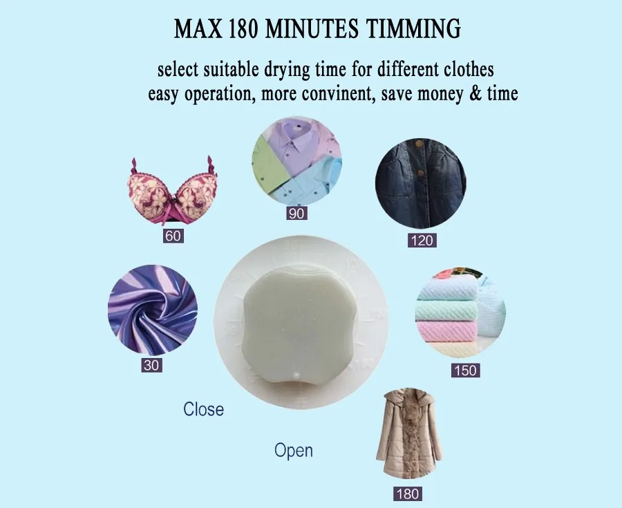 custom foldable electronic heated indoor airer clothes dryer