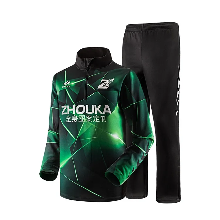 Football Club Tracksuit Sets Wholesale Sublimation Training Tracksuit Tracksuit, training tracksuit, ZHOUKA Product Details from Guangzhou Marshal Clothes Co., Ltd. on Alibaba.com