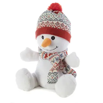 stuffed snowman toy