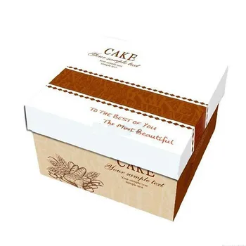 2014 New Design Paper Cardboard Birthday Cake Boxes From ...