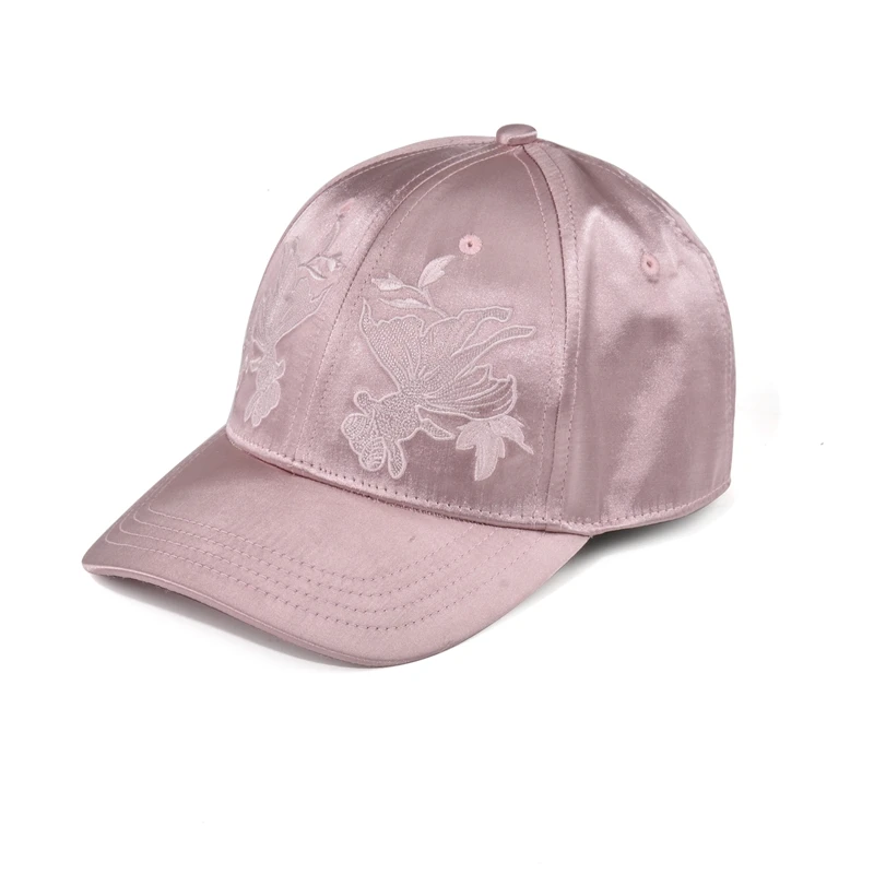 Wholesale Custom Logo Hat Baseball Satin Cap For Women - Buy Baseball