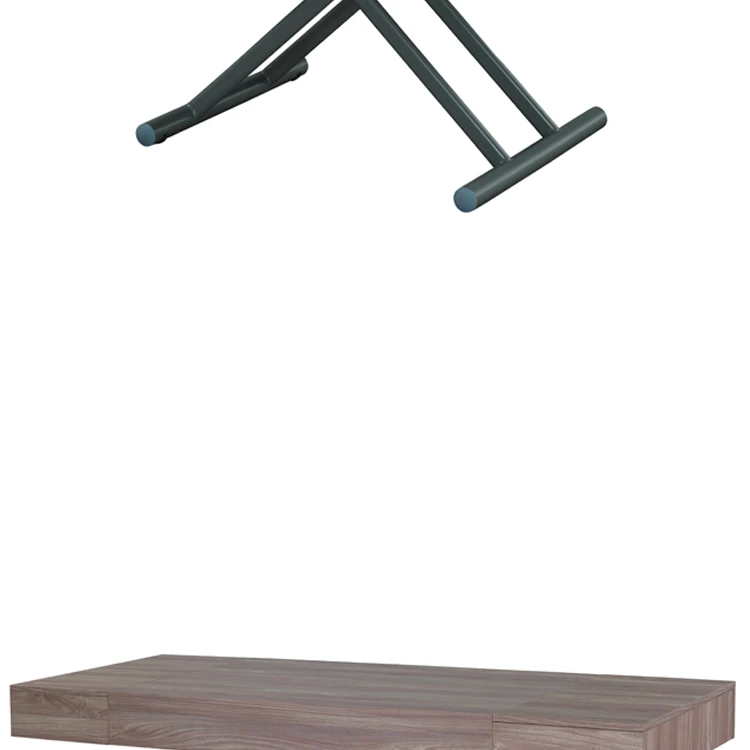 3 In 1 Multiuse Dining Table Convertible Wood Furniture Coffee Table