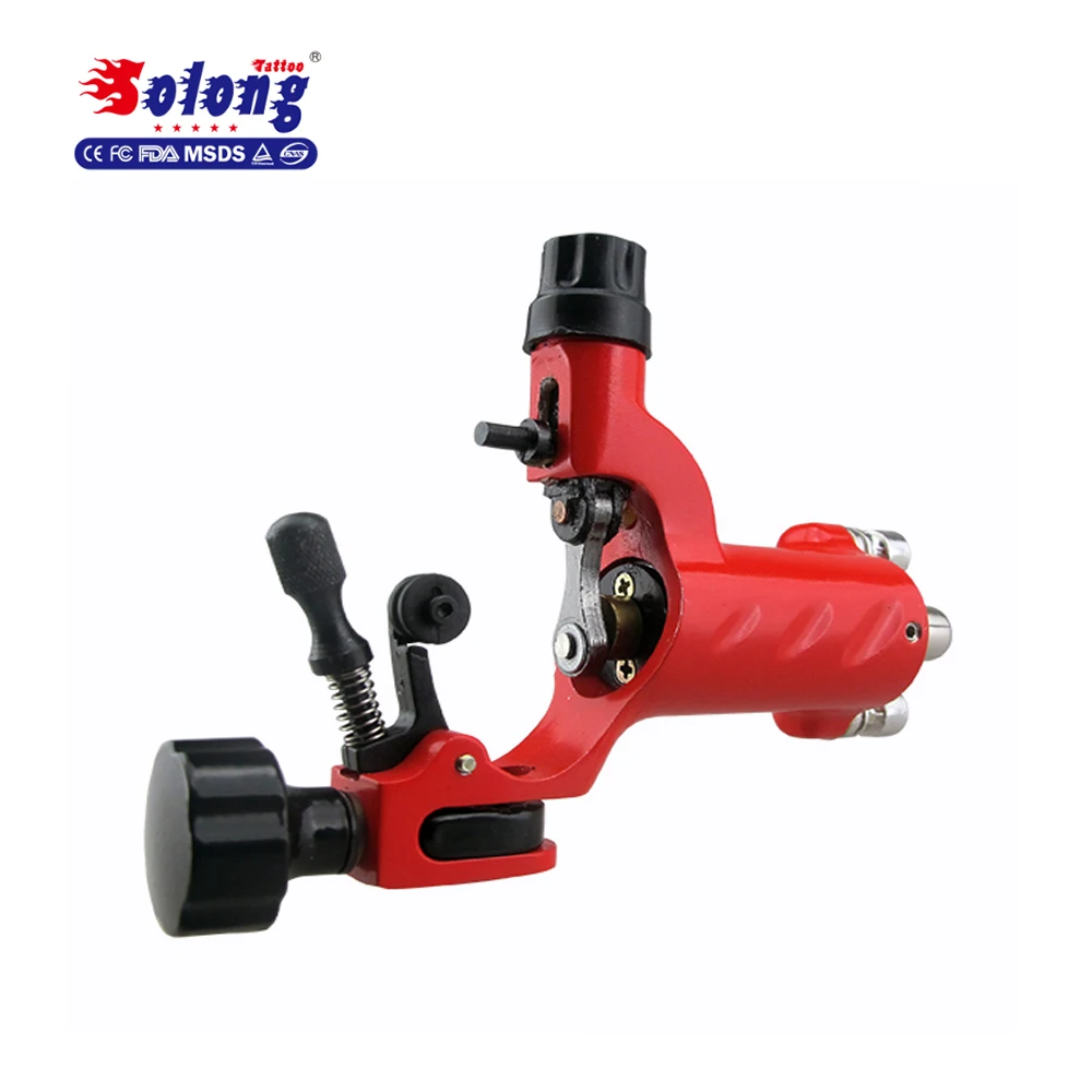Solong Tattoo Kit 2 Rotary Machine Guns Power Supply Needle Grip Tip Factory Price Professional