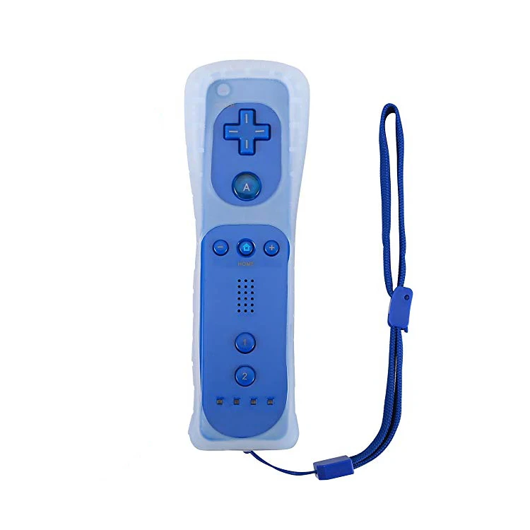 Gesture Controller With Silicone Case And Wrist Strap For Nintendo Wii Wii U Gamepad Console Buy Remote And Nunchuk Controller For Wii Controller With Motion Plus Controller For Wii Product On Alibaba Com
