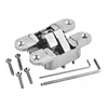 3D three-dimensional adjustable invisible concealed door cabinet hinge