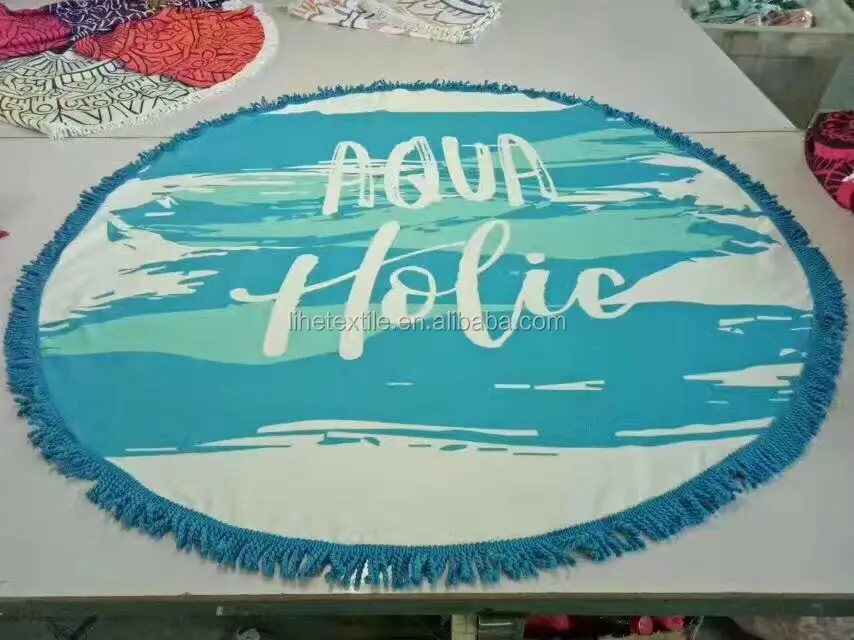 Round Towel Donut Round Beach Towel 100 Cotton Roundie Circle Beach