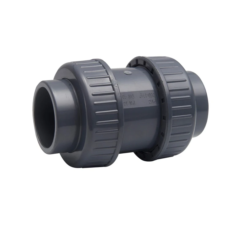 Plastic Upvc Pvc-u Pvc Non Return Non-return Ball Check Valve - Buy ...