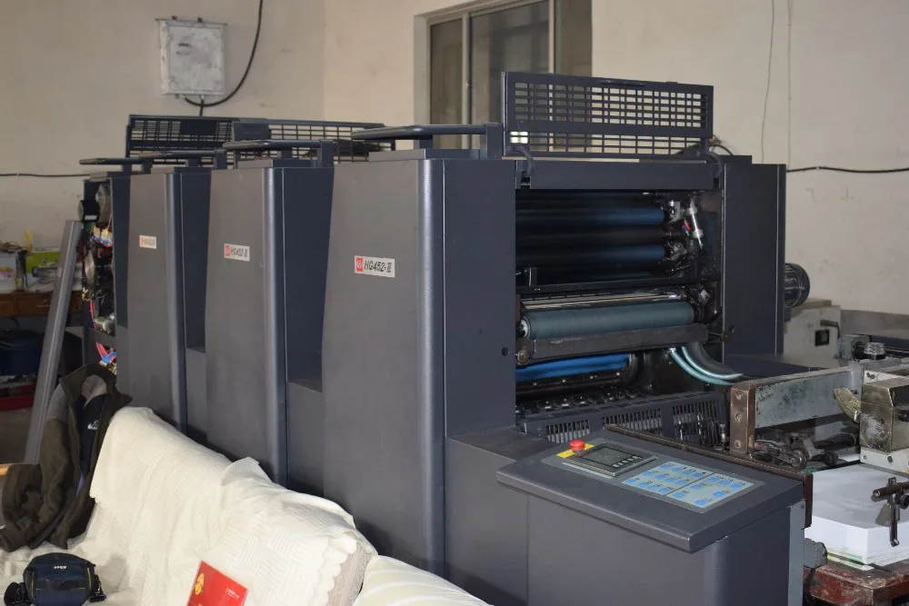 4 color offset printing press