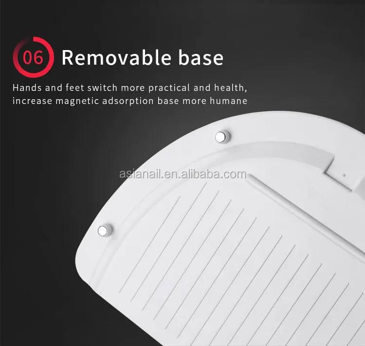 Asianail Red Light 2020 Widely use lamp competitive price 405 + 365nm 48w uv led nail lamp