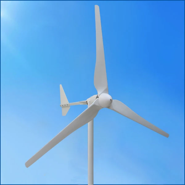 Pole mounted wind turbine