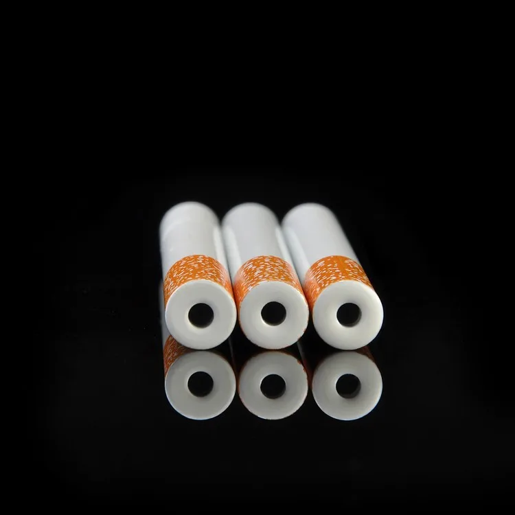 Metal Aluminum Cigarette Shape 78mm 55mm  Length Dugout Weed Smoking Pipes Accessories One Hitter Portable Herb Tobacco Pipe