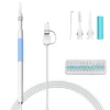 3in1 720P HD 5.5mm Type C Micro Medical USB Realtime Video EarPick Nasal Ear Endoscope Camera for Ear Mouth Skin Nose