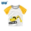 Wholesale Brand Cute Fancy Toddler Boy Boutique Casual Clothes Short Sleeve T Shirts