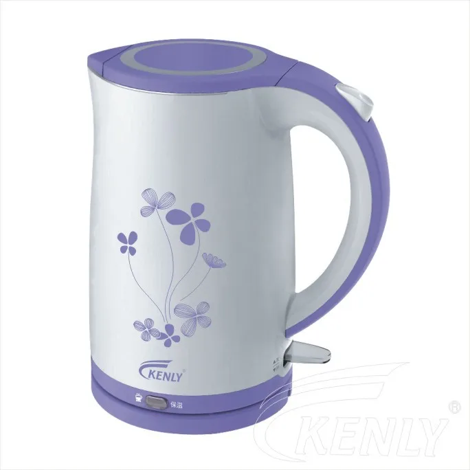 360degree Cordless Plastic Electric Kettle With Bimetallic Thermostat