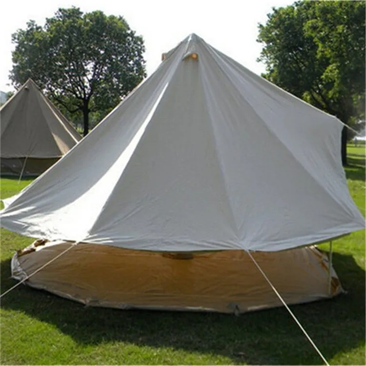 军男户外野营活动帐篷帐篷隔音重型帆布帐篷圆顶带阻燃中国厂家批发