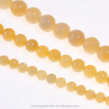 yellow jade necklace