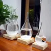 gift home decoration LED weather prediction forecast bottle glass barometer