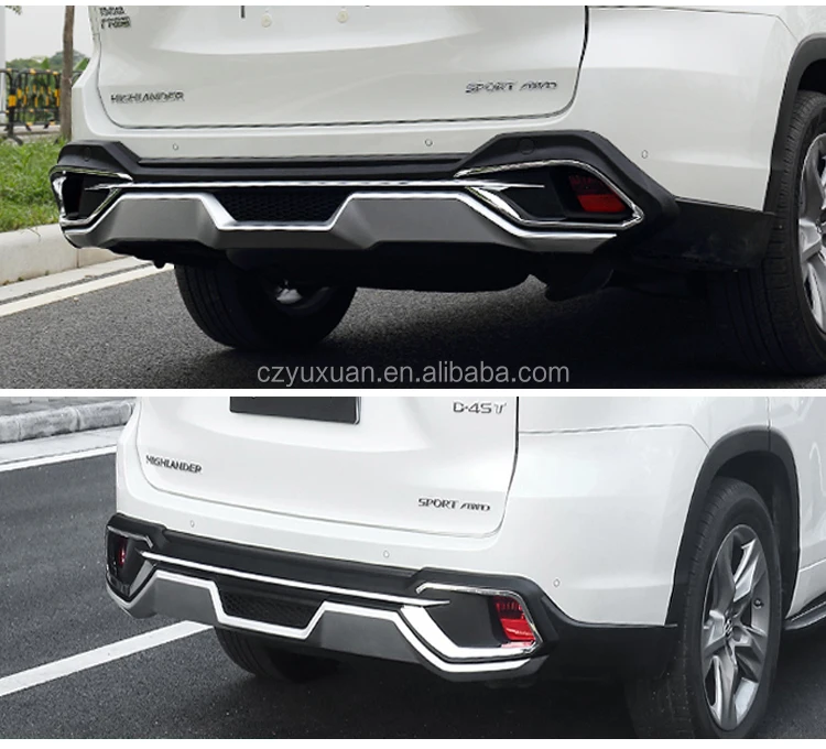 Factory Oem Front Rear Bumper Guard For Toyota Highlander 2018 Buy