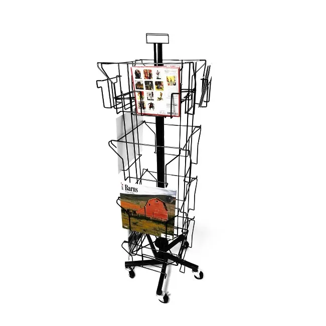 Display For Tennis Ball Trolley Foldable Metal Wire Basket Display Rack