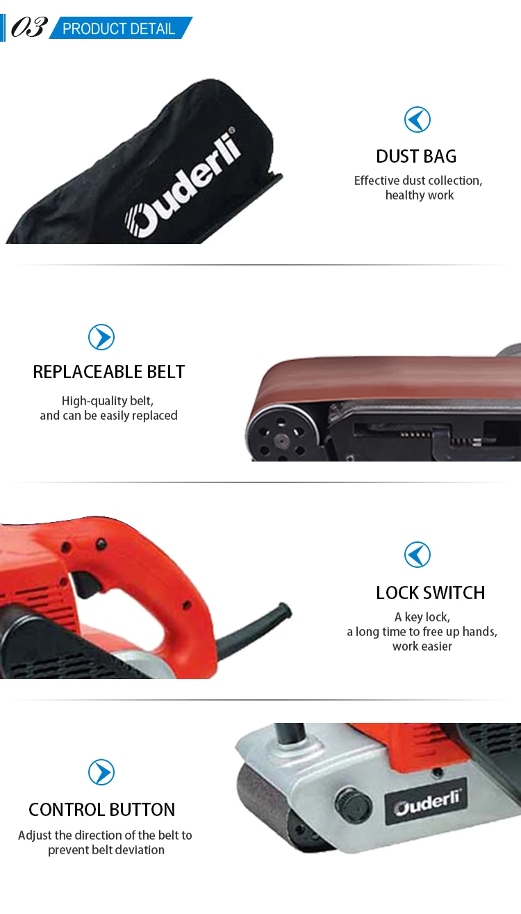 Fast Speed 100*610mm Electric Hand Belt Sander 940w Buy Electric Hand Belt Sander,Electric