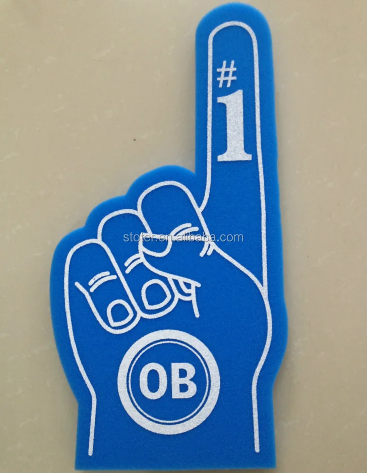China Wholesale Cheering Giant Custom Shocker Foam Finger Hand Sponge