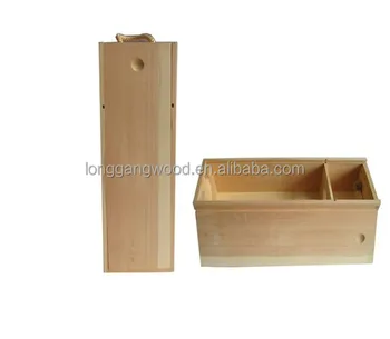 Cheap Wooden Wine Boxes With Slide Lid 