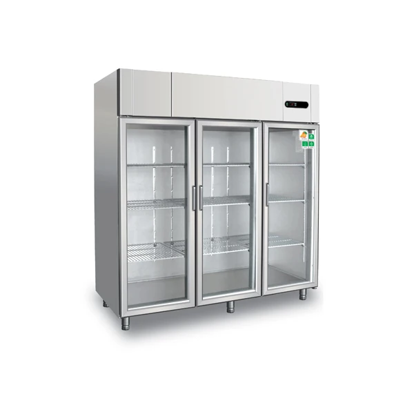 Luxury Stainless Steel 3 Doors Commercial Upright Display Freezer For Sale Buy Upright Display