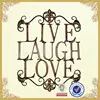 HOT Hollow Words Design Wrought Iron Wall Decor(YF397)