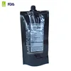 best quality eco-friendly custom printing hair style cream spout pouch