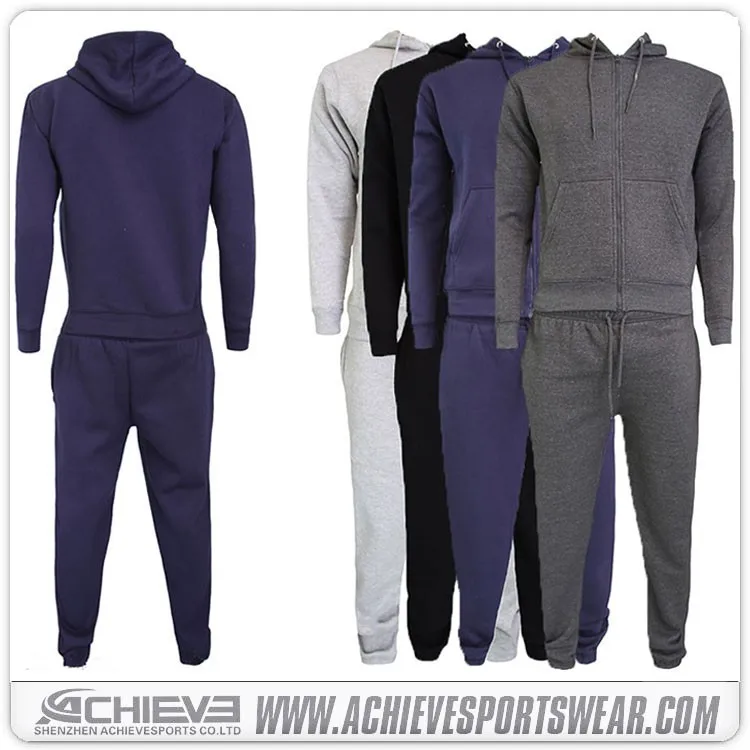 Custom With-hood / Without Hood /design Polo Sweat Suits For Men And ...