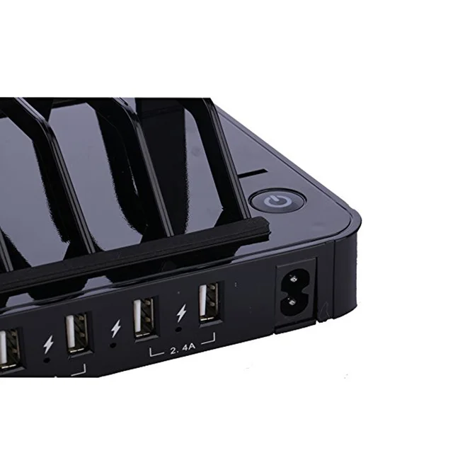 50w 6-port usb charge dock universal mobile phone docking