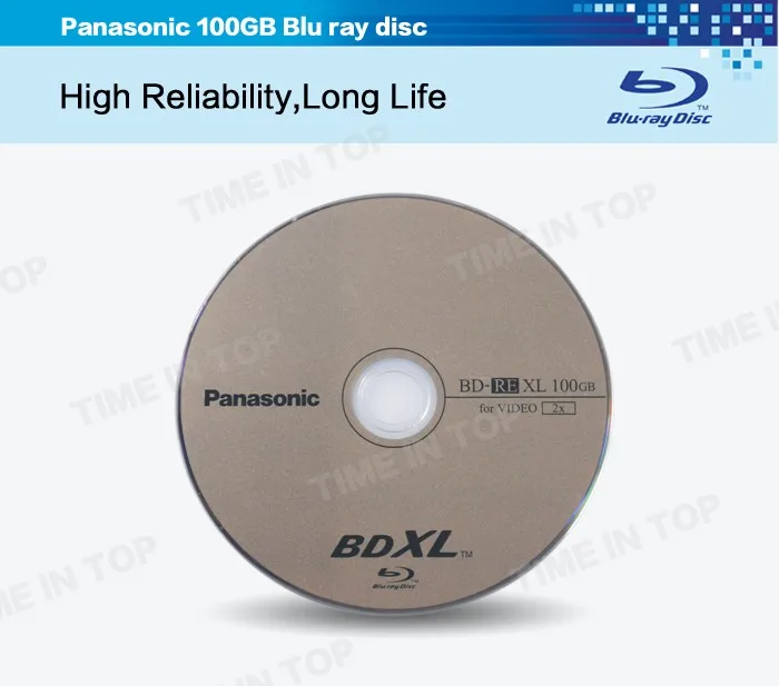 Panasonic 100gb Blu Ray Double Layer Recordable Disc Bdre Xl Disc