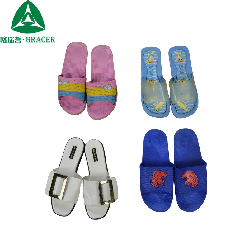 Import Zambia Second Hand Shoes Used Slipper For Woman Bundl Shoes