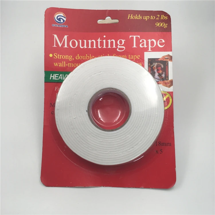 Factory Sale Strong Double Sided Foam Tape Wall Mount Mounting Adhesive Foam Tape Buy Double Sided Foam Tape Mounting Tape Adhesive Foam Tape Product On Alibaba Com