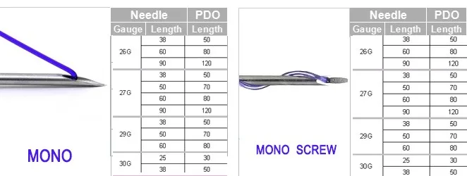 Face apto thread lift miracu pdo thread lift blue rose thread lift pdo