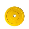 Power training bumper plate 10-45LBS rubber weight plates