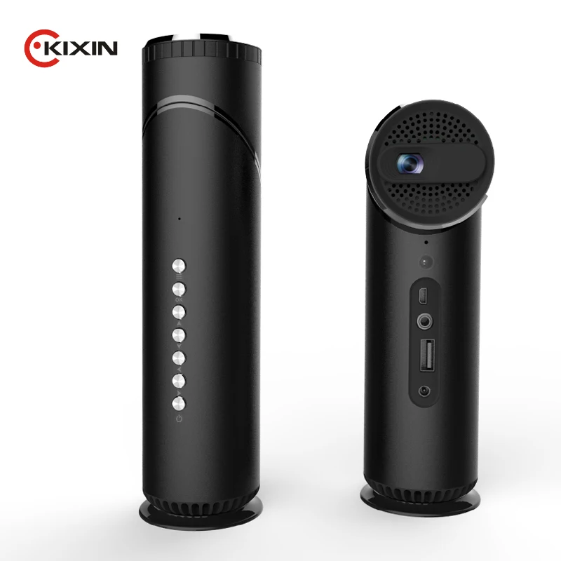 
Best Projector 2019 Mini android DLP RK3128 quad core android 5.1 1GB 8GB kodi fully loaded digital portable projector 