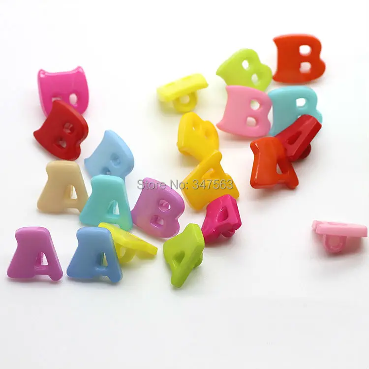 alphabet buttons sewing