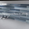 Perfect Gentle Grey Glass Tile Artist Deep Ocean Blue Glass Tile For Kitchen Backsplash